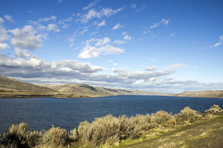 View of Columbia river