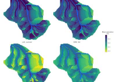 More Detailed Modeling of Post-Wildfire Runoff and Erosion Sources Can Help the Management of Forested Municipal Watersheds